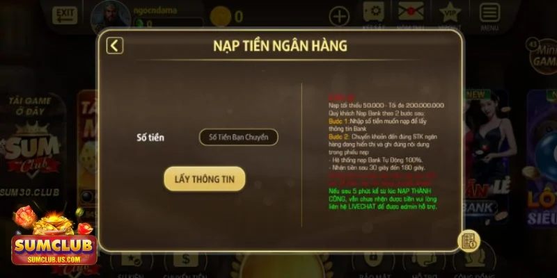 Tại sao nạp tiền SUMCLUB lại quan trọng với người chơi?